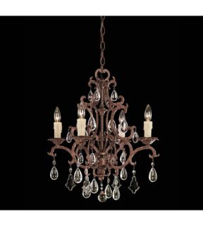 Florence 4 Light Chandeliers in New Tortoise Shell 1 1400 4 56