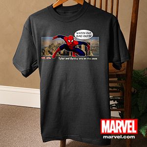 Personalized Spiderman T Shirts