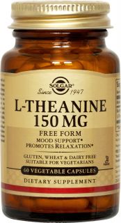 Solgar   L Theanine 150 mg.   60 Vegetarian Capsules