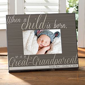Personalized Great Grandparent Picture Frames