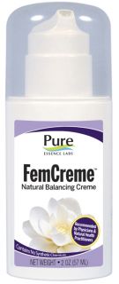 Pure Essence Labs   FemCreme Natural Progesterone Pump   2 oz.