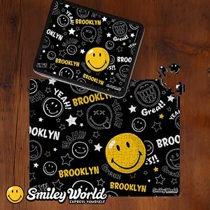 Personalized Smiley Face Puzzle