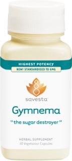 Savesta   Gymnema The Sugar Destroyer Highest Potency   60 Vegetarian Capsules Formerly Ayurceutics