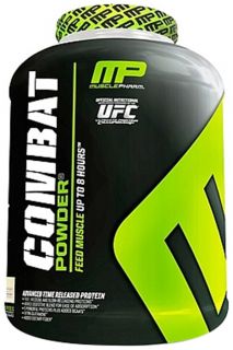 Muscle Pharm   Combat Advanced Time Release Protein Powder Cookies N Cream   4 lbs.