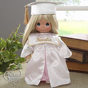 Personalized Precious Moments Graduation Doll   Blonde