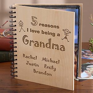 Custom Personalized Wood Photo Album   Reasons Why Collection