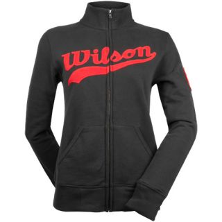 Wilson Sweatshirt Jacket 100th Anniversary Wilson Womens Tennis Apparel