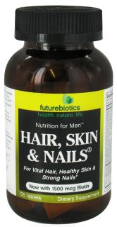 Futurebiotics   Hair Skin Nails For Men   135 Tablets
