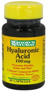 Good N Natural   Hyaluronic Acid 100 mg.   30 Capsules