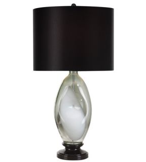 Odin 1 Light Table Lamps in Ebony Lacquer TT5131