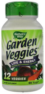 Natures Way   Garden Veggies   60 Vegetarian Capsules