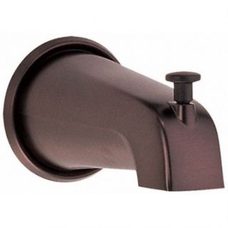 Danze 5 1/2 Wall Mount Tub Spout with Diverter   Tumbled Bronze