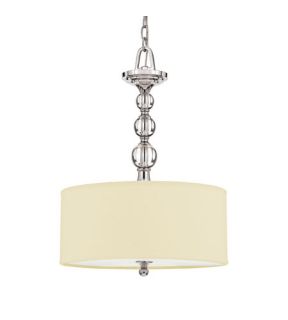 Downtown 3 Light Pendants in Polished Chrome DW2817C