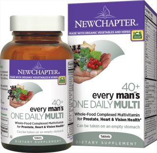 New Chapter   Every Mans One Daily 40+   72 Tablets
