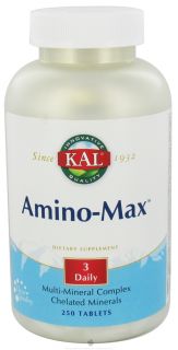 Kal   Amino Max   250 Tablets