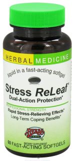 Herbs Etc   Stress ReLeaf Dual Action Protection   60 Softgels
