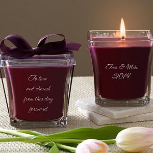 Personalized Romantic Candles   For My Love   Mulberry