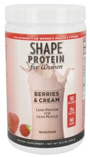 Shape Nutritional   Protein For Women Berries & Cream   10.2 oz.