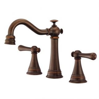 Danze Cape Anne Two Handle Widespread Lavatory Faucet   Tumbled Bronze