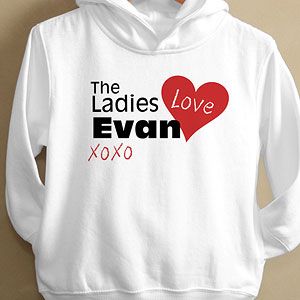 Personalized Toddler Sweatshirts   Ladies Love Me