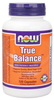 NOW Foods   True Balance High Potency Multiple   120 Capsules