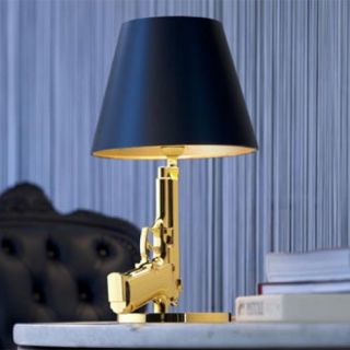 Bedside Gun Table Lamp