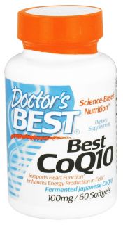 Doctors Best   Best CoQ10 100 mg.   60 Softgels