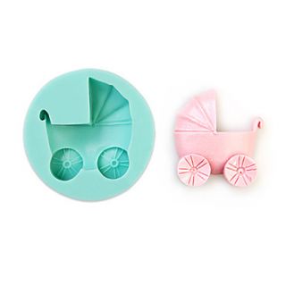 Baby Carriage Shape Silicone Mould Cake Decorating Baking Tool