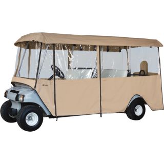 Classic Accessories Golf Car Enclosure   6 Passenger, Sand, Model 4000601200100