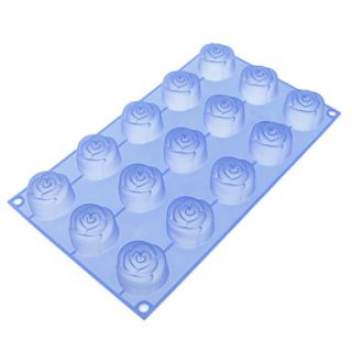 Rose Shaped Silicone Cake Biscuit Mould