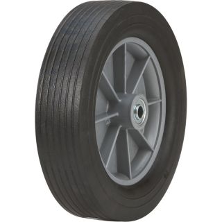 Martin Flat Free Solid Rubber Tire and Poly Wheel   12 x 300 Tire, Model