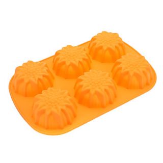 Sunflower Shaped Silicone Cake Cookie Mould