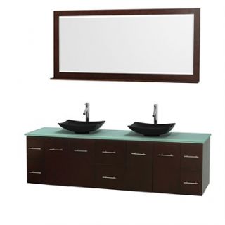 Centra 80 Double Bathroom Vanity Set for Vessel Sinks by Wyndham Collection   E