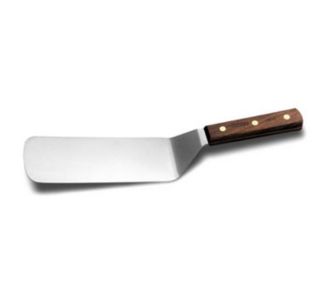 Dexter Russell Green River 8 x 3 in Cake Turner, Offset Blade, Walnut Handle
