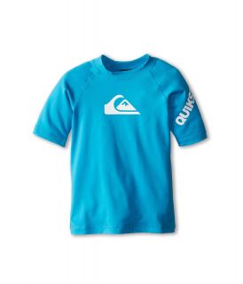 Quiksilver Kids All Time S/S Surf Shirt Boys Swimwear (Blue)