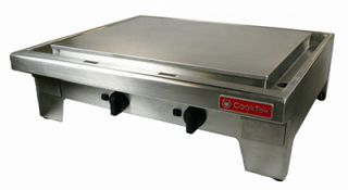 Cook Tek 36 Countertop Induction Plancha   Stainless 400v