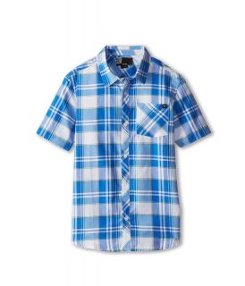 ONeill Kids Archie S/S Shirt Boys Short Sleeve Button Up (Navy)