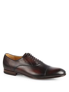 Gucci Marvin Captoe Lace Ups   Rodeo Brown