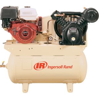 Ingersoll Rand 25 CFM @ 175 PSI, 13 HP Horizontal Air Compressor with