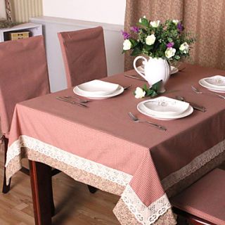 Table Cloth, Polyester Rectangular, Gingham
