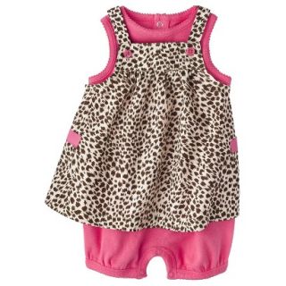 Just One YouMade by Carters Girls Jumper Set   Pink/Brown 3 M