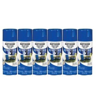 Painters Touch 12 oz. Gloss Brilliant Blue Spray Paint (6 Pack) DISCONTINUED 182688