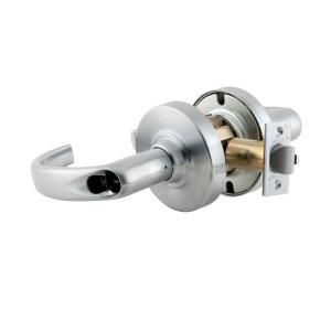 Schlage Rhodes Single Cylinder Satin Chrome Commercial Keyed Entry Lever ND53PD RHO 626