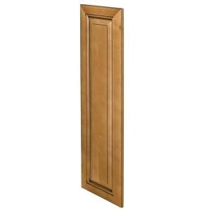 Home Decorators Collection 12x42x.75 in. Matching Wall End Panel in Lewiston Toffee Glaze MWEP42 LTG