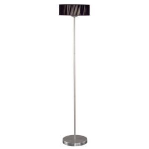 Eglo Monique 53 in. 3 Light Matte Nickel and Black Floor Lamp DISCONTINUED 87627A