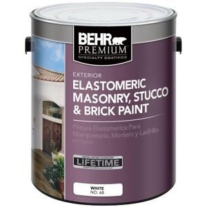 BEHR Premium 1 gal. Elastomeric Masonry, Stucco and Brick Paint 06801