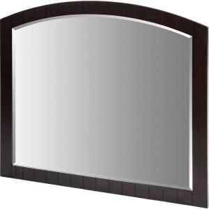 Xylem Capri 42 in. x 48 in. Dark Espresso Framed Wall Mirror M CAPRI 48DE