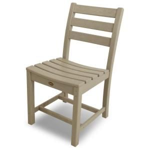Trex Outdoor Furniture Monterey Bay Sand Castle Patio Dining Side Chair TXD100SC