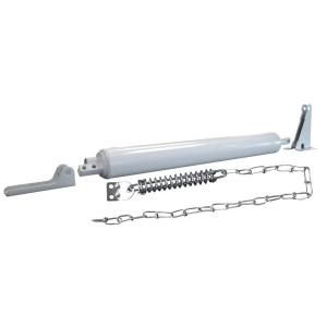 Ideal Security Inc. Door Closer in Painted White with Chain SK80