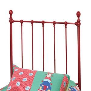 Hillsdale Furniture Molly Red Twin Headboard with Rails 1087HTWR
